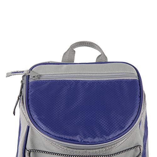 ONIVA - a Picnic Time brand PTX Backpack Cooler, Soft Cooler Backpack, Insulated Lunch Bag, (Navy Blue with Gray Accents) - color: Navy Blue with Gray Accents, style: PTX 1.0 Tarana Backpack Cooler