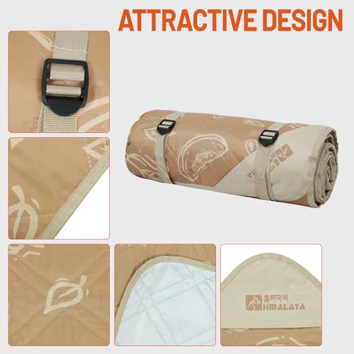 Extra Large Picnic Blankets 78" X 78" Foldable Washable Waterproof Sandproof Soft Cute Outdoor Blanket for Camping Beach Blanket (Pumpkin)