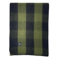 Arcturus Military Wool Blanket - Warm, Thick, Washable - Great for Outdoors, Camping, Stadium Blanket, Picnics, Travel - Car & Bushcraft Survival Kits - color: Green Buffalo