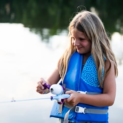 Shakespeare Youth Fishing Reel and Rod Combo - color: Disney Frozen II Advanced