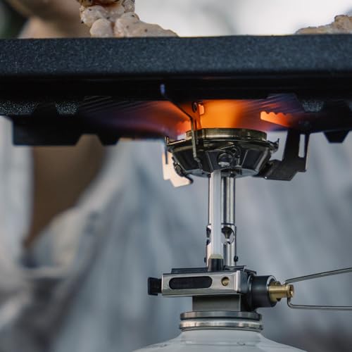 Fire-Maple Greenpeak 2 Backpacking & Camping Stove with Micro Regulated Valve - Ultralight, Compact, Isobutane-Powered Cooking Gear for Hiking, Trekking, Hunting & Emergency Use - style: greenpeak2