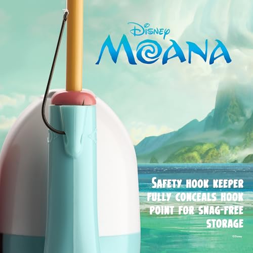 Shakespeare Youth Fishing Reel and Rod Combo - color: Disney Moana 7 pc Kit