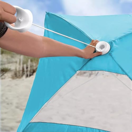 Body Glove Pop-Up Shelter for Beach and Sports 70in x 61in - Poolside Azure, Blue, 5979600434