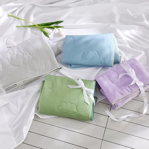 LE SURE Premium Cooling Blankets for Small Dogs - Washable Small Dog Cooling Throw Blanket with Q-MAX>0.4，Durable Self Cooling Pet Mat for Cat, Cooling Summer Blanket for Hot Weather, Purple, 25x35 - color: Liact, size: S(25x35")