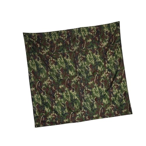 Camping Tarp Ground Cloth, Lightweight Compact Tent Tarp, Multifunctional Outdoor Pocket Blanket with Carrying Bag for Camping, Hiking, Backpacking - size: 6.5*6.5'