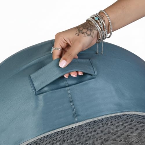 Meditation Air Cushion - No More Numb Legs | Ergonomic Design for Optimal Support and Posture - color: Grey