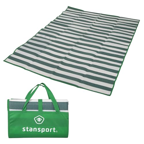 Stansport Tatami Straw Ground Mat 60" L x 78" W - color: Green
