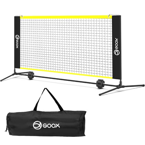 GOOX 6FT Small Mini Pickleball Net Set - Quick Setup Indoor/Outdoor Portable Practice Net - style: Pickleball Net