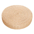 Tatami Floor Pillow Sitting Cushion Bigger Size,Round Padded Room Floor Straw Mat for Outdoor Seat Cushion Sitting for Adults, Tatami Pillow for Living Room,Fast Delivery from USA 40cm