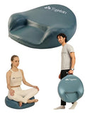 Meditation Air Cushion - No More Numb Legs | Ergonomic Design for Optimal Support and Posture - color: Grey