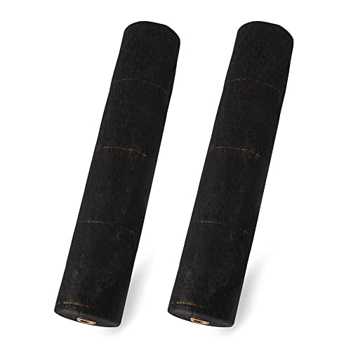 Dewitt 2-Pack Pro-5 Weed Barrier Fabric 5 oz, 6 x 250 Feet – Heavy-Duty Woven Landscape Ground Cover Mat for Raised Garden Bed, Greenhouse Gardening, Outdoor Landscaping, and Commercial Planting - size: 2 Pack, style: 6' x 250'