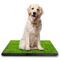 Grass Patch for Dogs, Artificial Grass for Dogs Potty with Tray, Fake Grass for Dogs Indoor and Outdoor Use, Puppy Training Pad, for Medium and Small Dog-Replacement