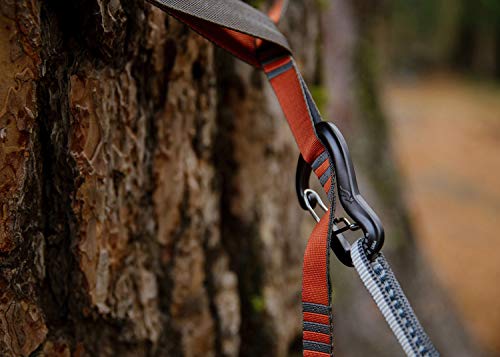 KAMMOK: Python 10' Tree Friendly Hammock Straps | Woven, No-Stretch, Knotless, Durable (Lightweight & Compact: Perfect for Hiking, Camping, Backpacking), Set of 2 w/Stuff Sack - size: Python10