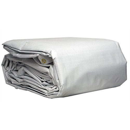 Watershed Innovations HydraTarp 20 Ft. X 30 Ft. Super Heavy Duty Waterproof Tarp - 16mil Thick - White/Brown Reversible Tarp - size: 20ft X 30ft