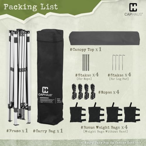 Fencer Wire 8x8ft Top Slant-Leg Pop Up Canopy Tent, Heavy-Duty Commercial Grade with 10x10 Base, Patented One-Push Central Locking, Portable & Instant Folding Shelter with Carry Bag, Dark Grey - color: Dark Grey, style: 8x8