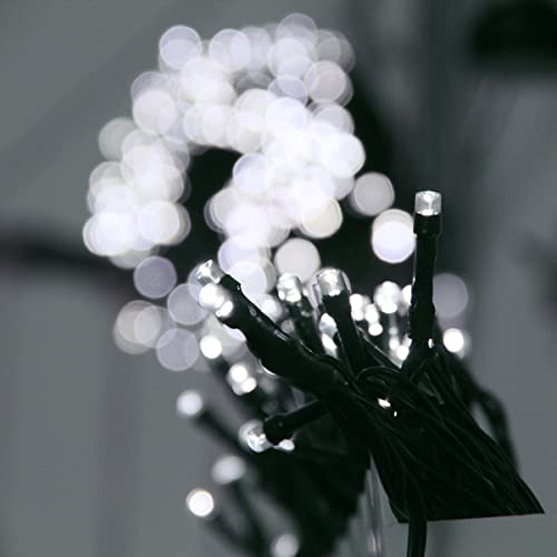 2 Pack Super-Long Solar String Lights Total 170Ft 480 LED 8 Modes Upgraded Solar Powered Outdoor Waterproof Christmas Fairy Lights for Xmas Tree Garden Lawn Wedding Party Decor(White) - color: White, size: 170ft