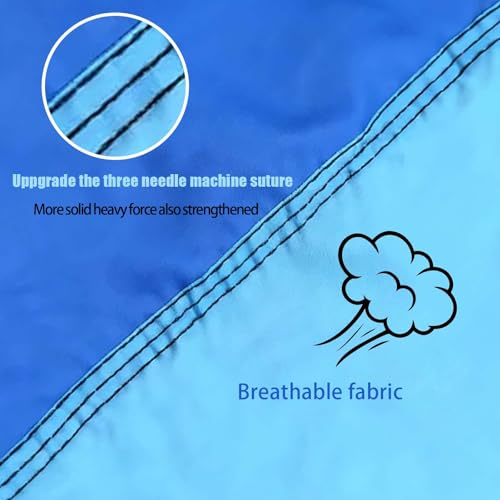 Camping Hammocks,Single Hammock with Tree Straps,Portable Lightweight Parachute Nylon Camping Gear for Outside Hiking Beach Backpack Survival Travel (Blue) - color: Blue