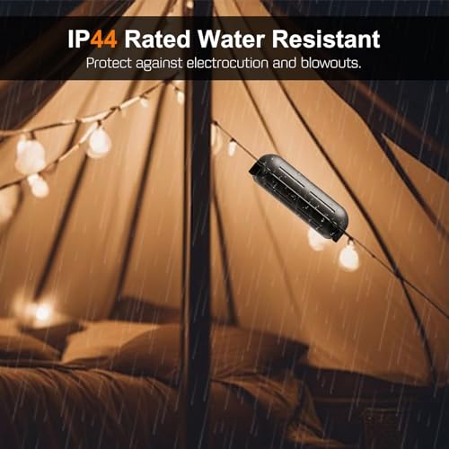 FGB 3-Pack Outdoor Extension Cord Safety Cover Waterproof - Weatherproof Electrical Connection Box for Outdoor Outlet Cover, Christmas Decoration, Plug, Socket, Power Tool