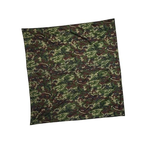 Camping Tarp Ground Cloth, Waterproof Lightweight Tent Footprint, Compact Portable Tarp Shelter for Hiking Backpacking Picnic, Outdoor Survival Blanket Alternative, 3x2.9m Camo - size: 9.8*9.5'