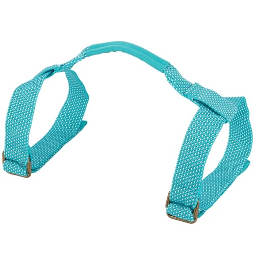 GORGECRAFT 66cm Picnic Blanket Carry Strap Outdoor Cotton Portable Handle Belt Carrier Motorcycle Bedroll Straps Holder Adjustable for Camping Travel Rug Yoga Exercise Mat Carpet Home Blanket - color: Turquoise