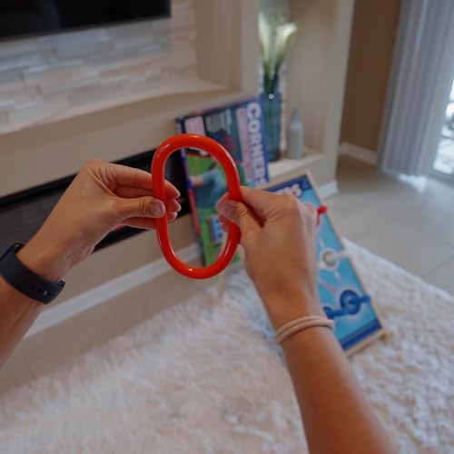 Corners Championship: Ring Toss Reinvented - Yard & Party Game, Wooden Peg Board, Competition Scoring Game, Indoor & Outdoor, Family & Friends Ages 6+