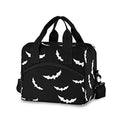 Bats halloween Insulated Lunch Bag Reusable Lunch Tote Bag Cooler Bag for Women Men Adult Lunch Box with Adjustable Shoulder Strap Leakproof Lunch Bag for Work School Picnic Camping - color: bats halloween