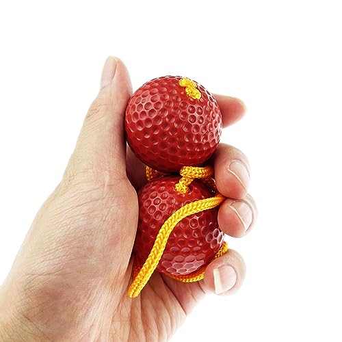 12 Pack Ladder Balls Ladder Toss Balls Replacement with Storage Bag for Toss Match - color: Red Blue