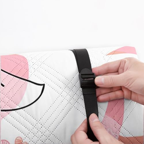 Outdoor Picnic Blanket,Portable Sandproof Waterproof Picnic Mat,Pink Unicorns Printed Camping Beach Mat for Sand and Wet Grass Hiking (Pink Unicorns S) - color: Pink Unicorns, size: Standard - 59"x78"
