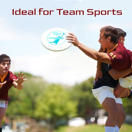 Frisbee Official Ultimate 175g Flying Disc, 10.75 Inch Professional Training Disc for Competition and Outdoor Fun - color: B+C(2Pack)