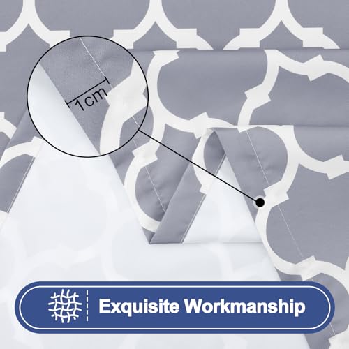 Smiry 2 Pack Rectangle Table Cloth 5 Foot, Waterproof Elastic Fitted Tablecloths, Windproof Washable Polyester Table Cover for Picnic, Camping, Outdoor (Grey, 36"x60") - color: Grey, size: 36"x60"