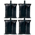 ABCCANOPY Canopy Weights 150 LBS Gazebo Tent Sand Bags,4-Pack Black (Without Sand) - color: Black, size: 150 Lbs
