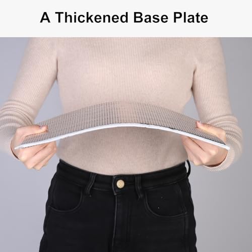 Bodaon 1PK Removable Hard Bottom for 16" W x 9" D Bag, X-Large Insulated Plate for Reusable Grocery Shopping Bags, Sturdy Supporter for Food Delivery Tote Cooler Bag, Catering/Rideshare Delivery Bag - color: Hard Bottom Only（Without Bag）, size: Fit 16"W x