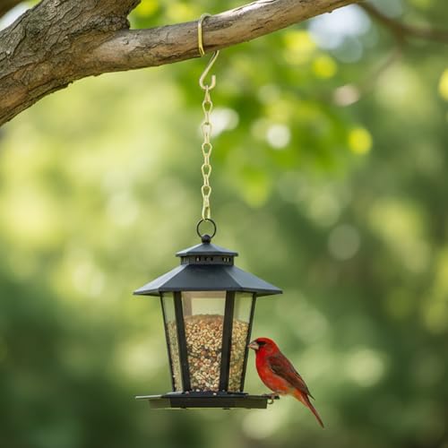 EBOOT 2 Pcs Hanging Chain for Bird Feeders, Planters, Lanterns and Ornaments(23.6 Inch,Gold) - color: Gold, size: 23.6 Inch