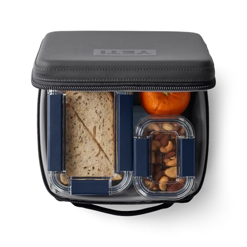 YETI Daytrip 3L Insulated Soft Cooler Lunch Box, Charcoal - color: Charcoal