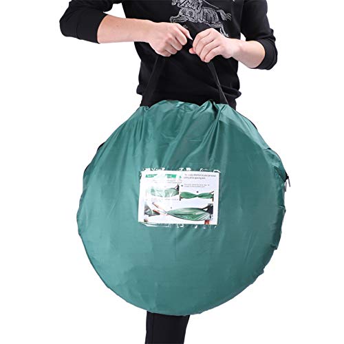 Portable Pop Up Shower Privacy Tent,Lightweight Single Toilet Shower Tents,Changing Room Dressing Tent,Waterproof Camping Shower Tents,with Carry Bag,for Picnic Beach Hiking Fishing (Army Green) - color: Army Green