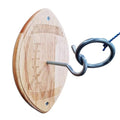 Deluxe Hook and Ring Toss Game, Outdoor Indoor Toss Game Set, Throwing Toys for Family, Party Games - style: Football S