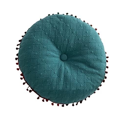 Round Cushion Ball Round Pillow Sofa Cushion Floor Pillow (Blue, 15.7in40cm) - color: Blue
