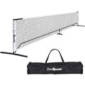 ZENY Portable Pickleball Net Set System with Metal Frame and 22FT Regulation Size Pickball Net with Carry Bag for Backyard, Driveways, Outdoor Game - style: 22FT Pickleball Net