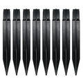 8 Pcs Solar Light Stakes Replacement (Fit for Inner Diameter 0.49-0.5inch),Reinforced Ground Spikes,ABS Plastic Lights Stakes, Ideal for Solar Pathway Lights Garden Torch Lights,Christmas Lights - size: 0.49-0.5 inch