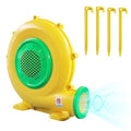 750W Bounce House Blower, Powerful Air Blower for Inflatables, Portable Bubble House Blower Pump Fan for Inflatable Bouncy Castle, Jumper, Water Slide, Leaf Blower Corded(750Watt 1HP) - style: 750W 1HP
