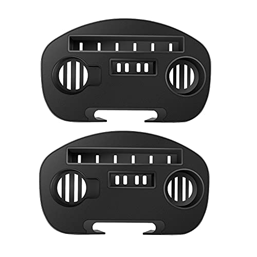 C-CHAIN Zero Gravity Chair Tray - Cup Holder for Fold Lounge Chairs, Zero Gravity Lounge Chairs Universal Clip with Mobile Device Slot, Snack Tray, and Water Cups Tray (Large, 2 pcs) - color: Large, size: 2 pcs