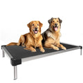 FXW TitanNest Chew-Proof Elevated Dog Bed, Raised Cot for Indoor/Outdoor/Camping Use, Durable & Waterproof Cooling Pet Bed for Extra Large Dogs, 56.0" L x 31.0" W x 7.3" H, Black - size: X-large Dog (56.0"l X 31.0"w X 7.3"h)
