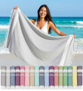 LANE LINEN Large Pool Towels, XL Beach Towel, Pre-Washed, No Shrink, Quick Dry Oversized Beach Towels, Stylish Beach Towel for Women, Sand Free Towel, 39"x71" - Grey - color: 10: Grey, size: Pack of 1