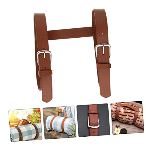BESPORTBLE Picnic Mat Straps Giant Blanket Carrying Straps Handle Sturdy Durable for Camping Beach