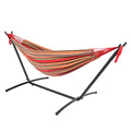Camping Hammock with Stand, Portable Hammock with Stand, Outdoor Hammock Heavy Duty Hammock Bed 250lbs Capacity Travel Bed with Carrying Case for Backpacking, Travel, Beach, Backyard, Patio, Hiking - color: D