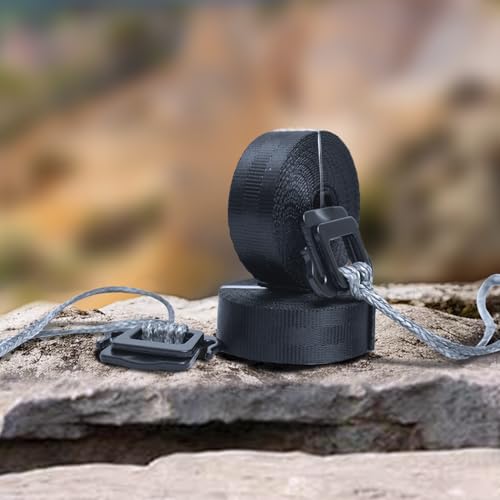 Ultra-Light Suspension System, 9.8ft Tree Strap for Hammock, Compact & Easy to Set Up, Hammock Accessories for Camping, Hiking, and Backpacking