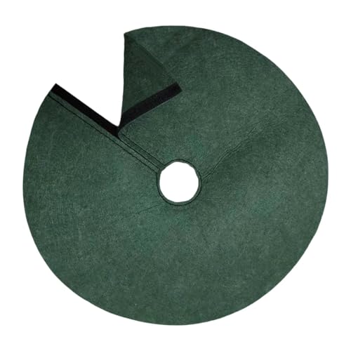 Tree Mulch Rings for Weed Control,Non Woven,Landscaping,Round Potted Plant Protection Weed Barrier Fabric Tree Protector, L