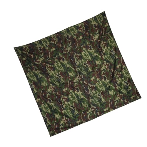 Camping Tarp Ground Cloth, Lightweight Compact Tent Tarp, Multifunctional Outdoor Pocket Blanket with Carrying Bag for Camping, Hiking, Backpacking - size: 6.5*6.5'