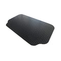 GrillTex Under The Grill Protective Deck and Patio Mat for BBQ Grills, Gas Grills, Charcoal Grills, Turkey Fryers and Pellet Smokers, 36" x 63", Black Diamond Plate, 8D-075-36C-5.3 - color: Black, size: 36" x 63"