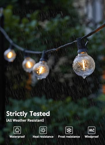 Brightown G40 Led Replacement Light Bulbs 1W Shatterproof Globe Bulb Fits E12 or C7 Candelabra Screw Base Sockets, 1.5 Inch Dimmable Light Bulbs for Indoor Outdoor Patio Decor, Warm White, 15 Pack - color: Clear-led, size: 15 Pack